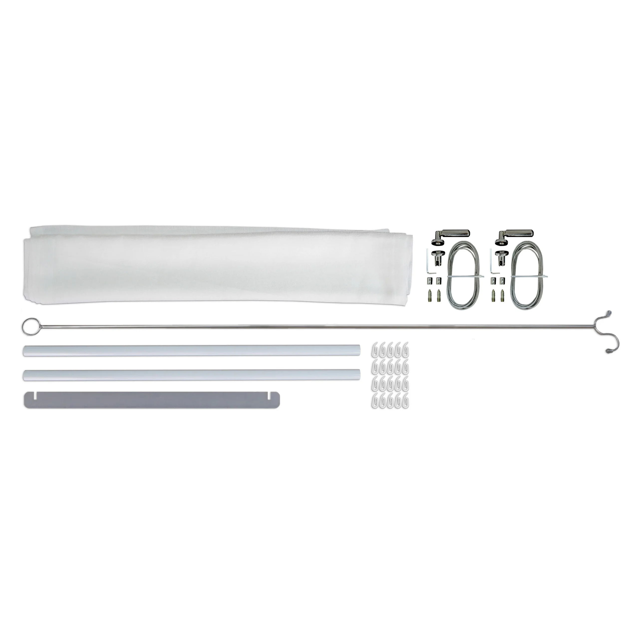 Palram - Canopia White Patio Cover Roof Blind 3 Palram - Canopia White Patio Cover Roof Blind