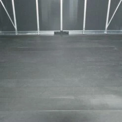 Palram - Canopia Yukon With Floor 11x13.1 Apex Dark Grey Plastic Shed With Floor -Gardens and Outdoor palram canopia yukon with floor 11x13 1 apex dark grey plastic shed with floor7290108137316 36c BQ