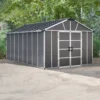 Palram - Canopia Yukon With WPC Floor 11x17.2 Apex Dark Grey Plastic Shed With Floor 2 Palram - Canopia Yukon With WPC Floor 11x17.2 Apex Dark Grey Plastic Shed With Floor -Gardens and Outdoor palram canopia yukon with wpc floor 11x17 2 apex dark grey plastic shed with floor7290108139297 01i BQ