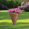 Panacea Fern & Rope Natural Cone Rattan Hanging Basket, 35cm 2 Panacea Fern & Rope Natural Cone Rattan Hanging Basket, 35cm -Gardens and Outdoor panacea fern rope natural cone rattan hanging basket 35cm0093432886496 01i BQ
