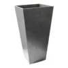 Primeur Sonata Pewter Plain Square Plant Pot (Dia)35cm -Gardens and Outdoor primeur sonata pewter plain square plant pot dia 35cm5907736265442 01c bq