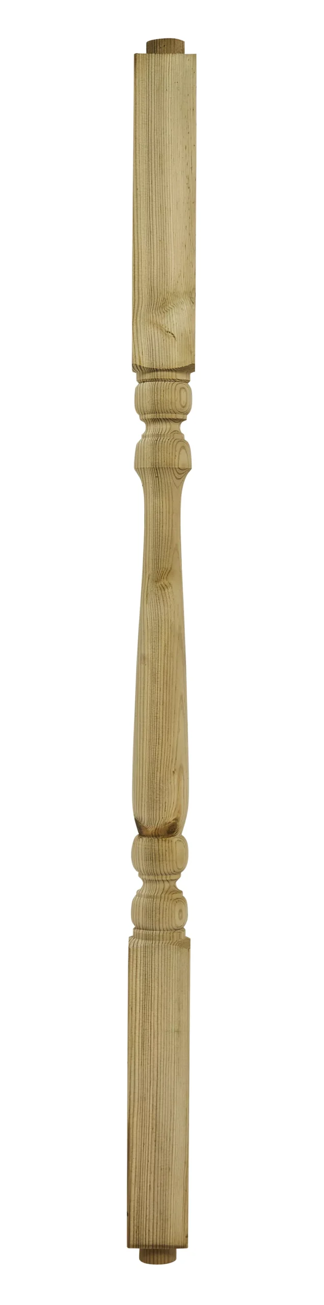 Richard Burbidge Colonial Softwood Deck Spindle (H)0.81m (W)41mm (T)41mm, Pack Of 10 3 Richard Burbidge Colonial Softwood Deck Spindle (H)0.81m (W)41mm (T)41mm, Pack Of 10