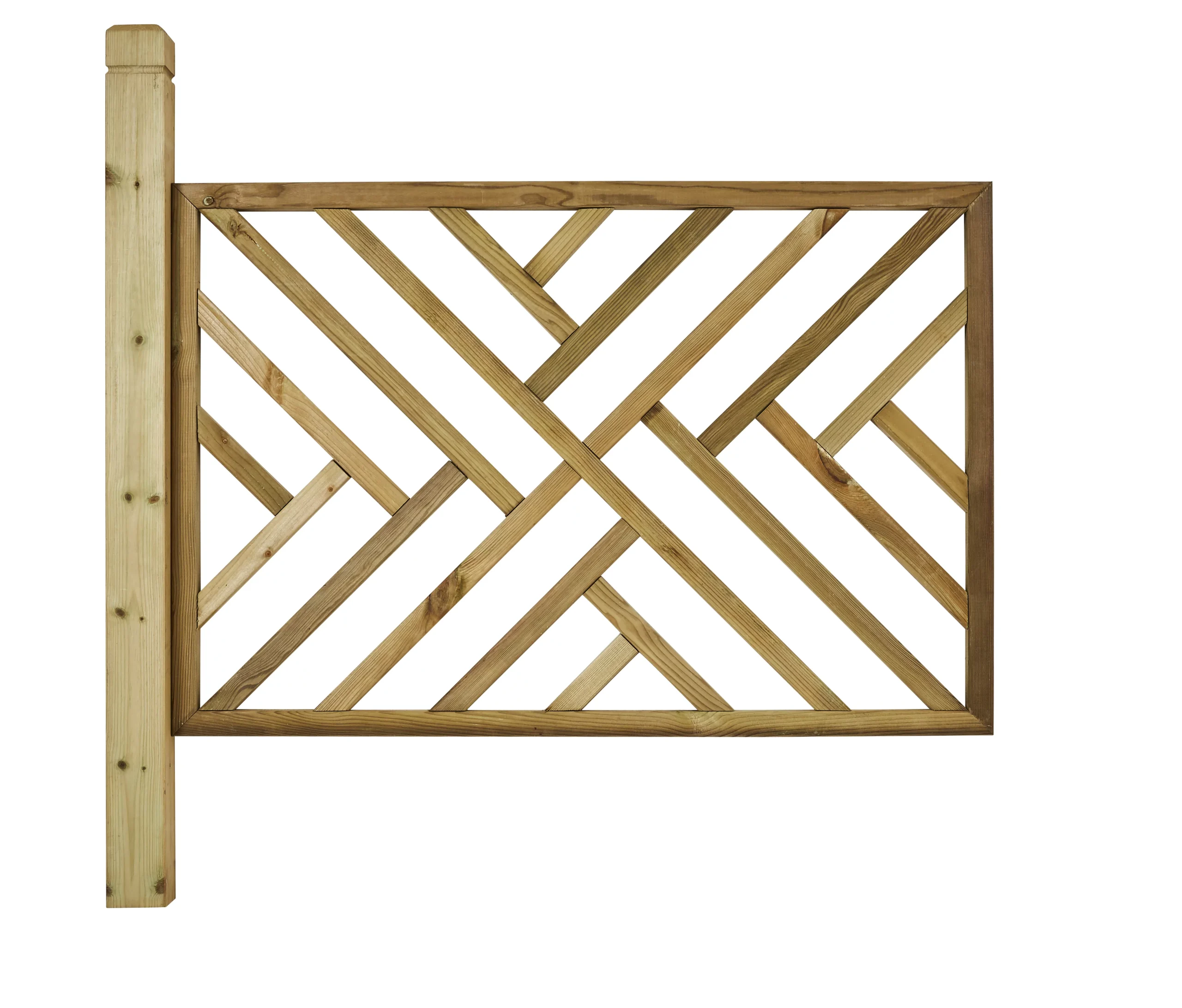 Richard Burbidge Crosshatch Softwood Decking Running Kit 3 Richard Burbidge Crosshatch Softwood Decking Running Kit