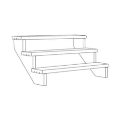 Richard Burbidge Redwood Deck Step (W)1066mm (T)40mm, Set Of 5 7 Richard Burbidge Redwood Deck Step (W)1066mm (T)40mm, Set Of 5 -Gardens and Outdoor richard burbidge redwood deck step w 1066mm t 40mm set of 55000473080351 01t BQ