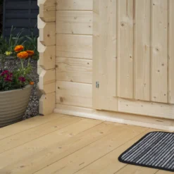 Rowlinson Cabin 13x10 Toughened Glass Apex Tongue & Groove Wooden Cabin -Gardens and Outdoor rowlinson cabin 13x10 toughened glass apex tongue groove wooden cabin5013856992370 04i bq