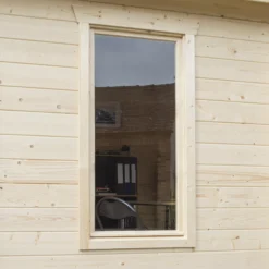 Rowlinson Cabin 13x10 Toughened Glass Apex Tongue & Groove Wooden Cabin -Gardens and Outdoor rowlinson cabin 13x10 toughened glass apex tongue groove wooden cabin5013856992370 09i bq