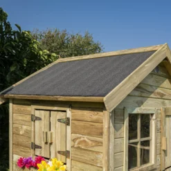 Rowlinson Cozy Cottage Apex Shiplap Playhouse -Gardens and Outdoor rowlinson cozy cottage apex shiplap playhouse5013856200550 03i BQ