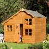 Rowlinson Playaway Swiss Cottage Apex Shiplap Playhouse -Gardens and Outdoor rowlinson playaway swiss cottage apex shiplap playhouse5013856993230 01i BQ