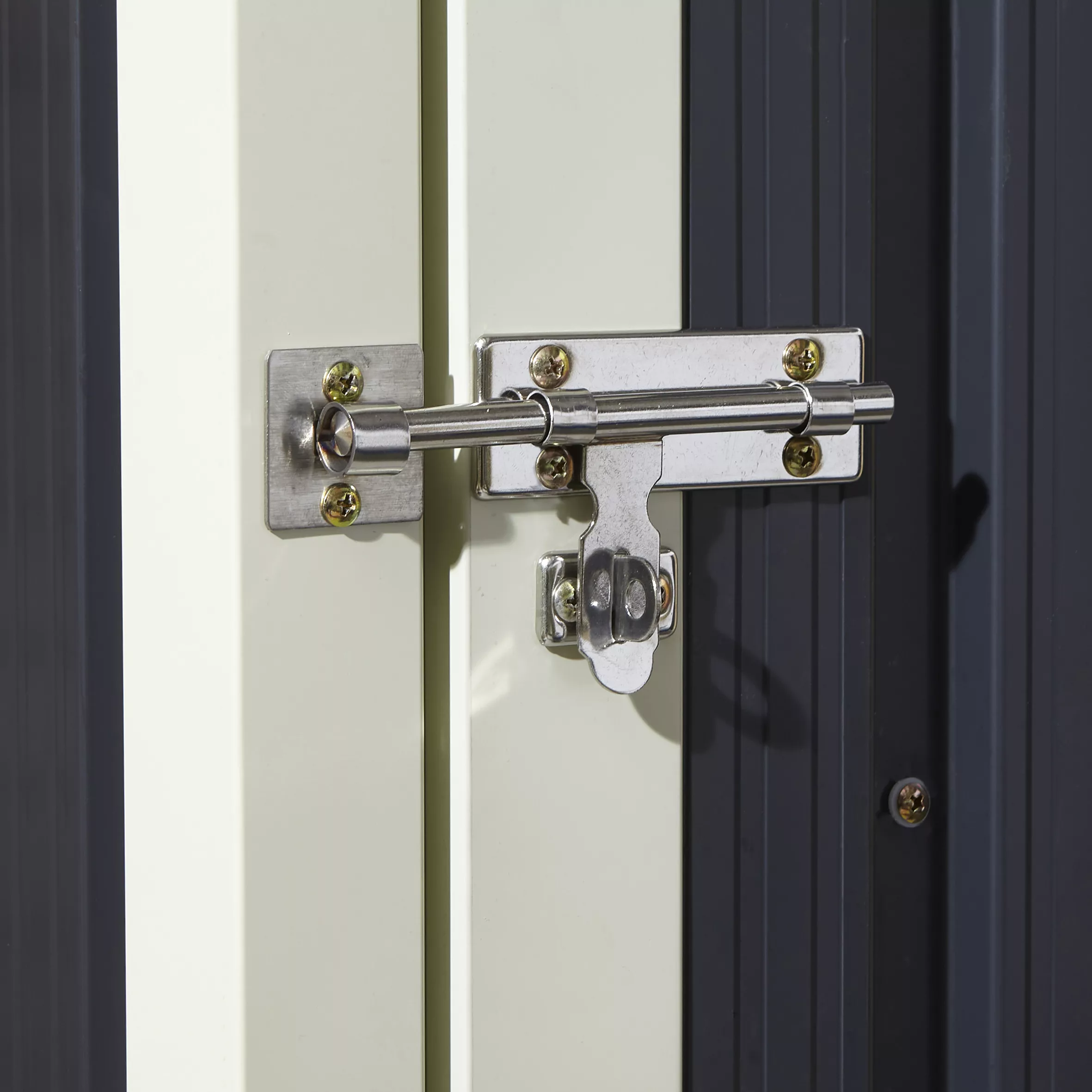 Rowlinson Trentvale 5x3 Pent Dark Grey Metal Shed 9 Rowlinson Trentvale 5x3 Pent Dark Grey Metal Shed - Image 7