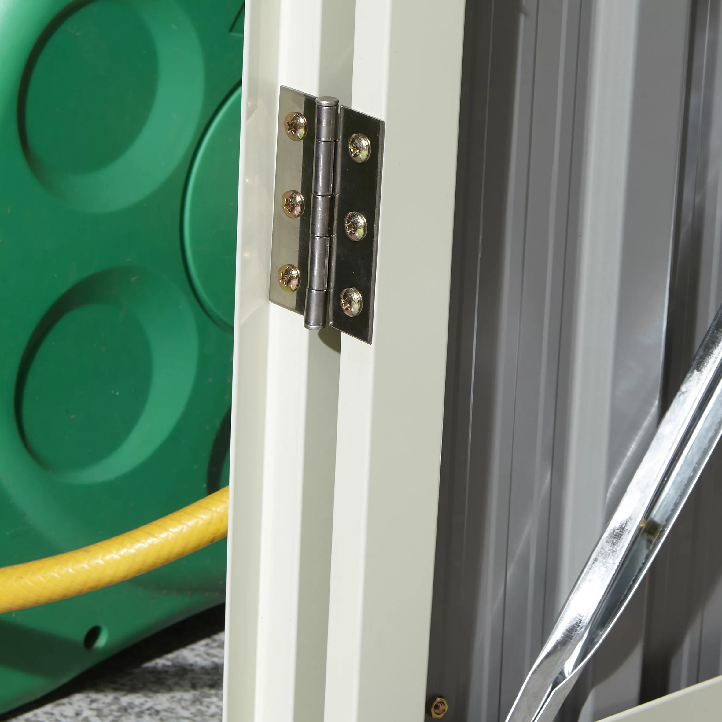 Rowlinson Trentvale 5x3 Pent Dark Grey Metal Shed 10 Rowlinson Trentvale 5x3 Pent Dark Grey Metal Shed - Image 8