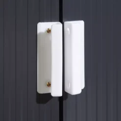 Rowlinson Trentvale 8x4 Pent Dark Grey Metal Shed -Gardens and Outdoor rowlinson trentvale 8x4 pent dark grey metal shed5013856206323 40c bq