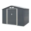 Rowlinson Trentvale 8x6 Apex Dark Grey Metal Shed 1 Rowlinson Trentvale 8x6 Apex Dark Grey Metal Shed -Gardens and Outdoor rowlinson trentvale 8x6 apex dark grey metal shed5013856206224 03c bq