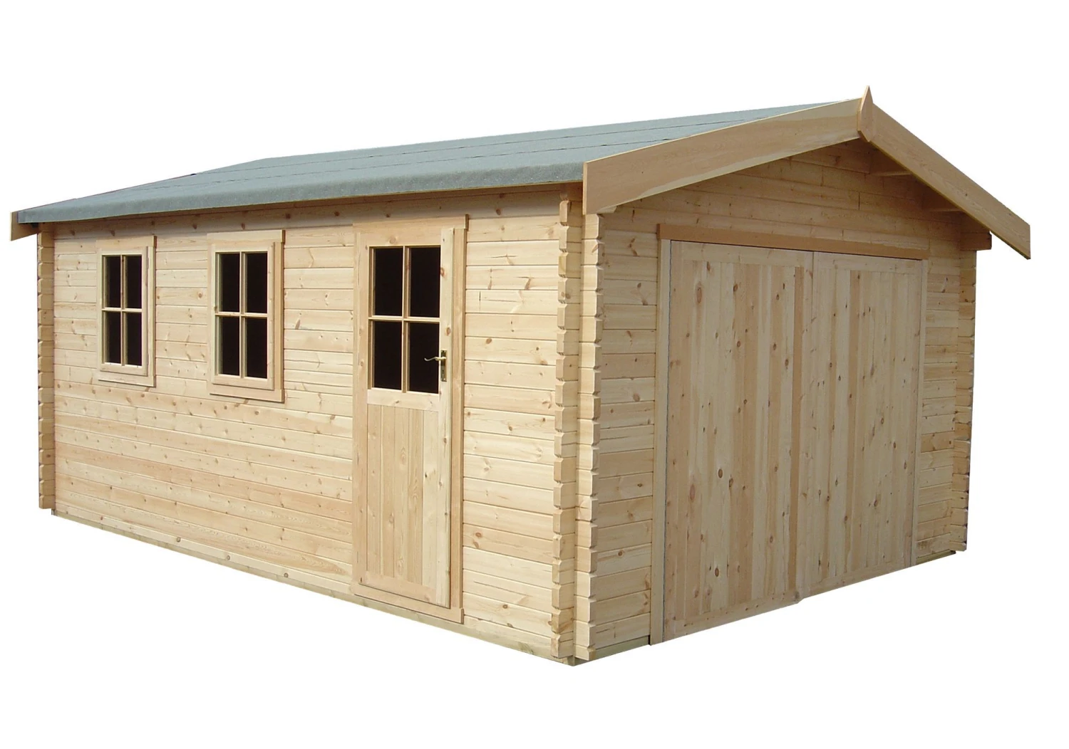 Shire 13x15 Bradenham Wooden Garage (Base Included) - Assembly Service Included 3 Shire 13x15 Bradenham Wooden Garage (Base Included) - Assembly Service Included