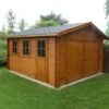 Shire 13x15 Bradenham Wooden Garage -Gardens and Outdoor shire 13x15 bradenham wooden garage5019804111565 01i