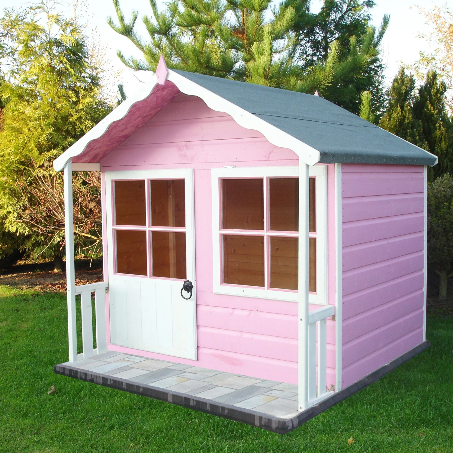 Shire 5x4 Kitty Whitewood Pine Playhouse Assembly Service Included 3 Shire 5x4 Kitty Whitewood Pine Playhouse Assembly Service Included