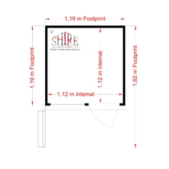 Shire 6x4 Bunny Whitewood Pine Playhouse Assembly Required -Gardens and Outdoor shire 6x4 bunny whitewood pine playhouse assembly required5019804111732 02t