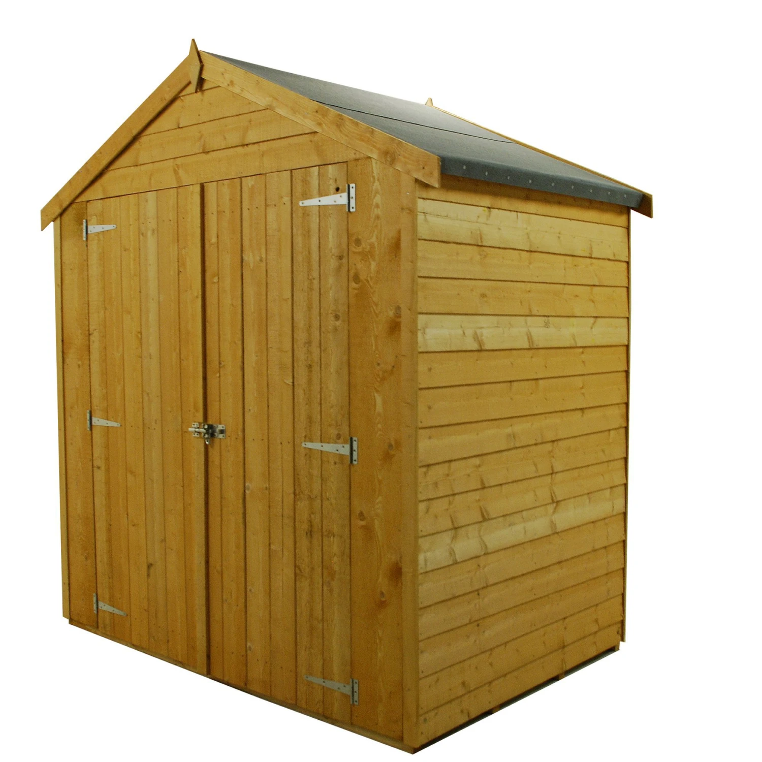 Shire 6x4 Ft Apex Overlap Shed With Floor 4 Shire 6x4 Ft Apex Overlap Shed With Floor - Image 2