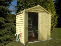 Shire 6x4 Ft Apex Overlap Shed With Floor 9 Shire 6x4 Ft Apex Overlap Shed With Floor -Gardens and Outdoor shire 6x4 ft apex overlap shed with floor5019804465446 05bq