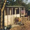 Shire 6x4 Jailhouse Whitewood Pine Playhouse Assembly Service Included -Gardens and Outdoor shire 6x4 jailhouse whitewood pine playhouse assembly service included5019804111701 03i bq