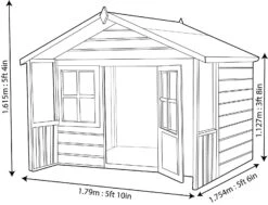 Shire 6x4 Woodbury Whitewood Pine Playhouse Assembly Service Included 12 Shire 6x4 Woodbury Whitewood Pine Playhouse Assembly Service Included -Gardens and Outdoor shire 6x4 woodbury whitewood pine playhouse assembly service included5397007006483 01t bq