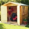 Shire Alderney 7x7 Ft Apex Shiplap Wooden 2 Door Shed With Floor -Gardens and Outdoor shire alderney 7x7 ft apex shiplap wooden 2 door shed with floor5397007006315 06bq