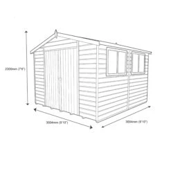 Shire Atlas 10x10 Ft Apex Shiplap Wooden 2 Door 2 Windows Shed With Floor 21 Shire Atlas 10x10 Ft Apex Shiplap Wooden 2 Door 2 Windows Shed With Floor -Gardens and Outdoor shire atlas 10x10 ft apex shiplap wooden 2 door 2 windows shed with floor5019804102006 03t