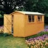 Shire Atlas 10x10 Ft Apex Shiplap Wooden Shed With Floor - Assembly Service Included -Gardens and Outdoor shire atlas 10x10 ft apex shiplap wooden shed with floor assembly service included5019804102198 01i bq