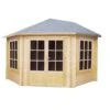 Shire Belvoir 10x10 Ft Apex Tongue & Groove Wooden Cabin With Felt Tile Roof - Assembly Service Included -Gardens and Outdoor shire belvoir 10x10 ft apex tongue groove wooden cabin with felt tile roof assembly service included5019804111237 02c