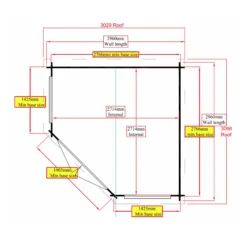 Shire Belvoir 10x10 Ft Apex Tongue & Groove Wooden Cabin With Felt Tile Roof - Assembly Service Included -Gardens and Outdoor shire belvoir 10x10 ft apex tongue groove wooden cabin with felt tile roof assembly service included5019804111237 02t