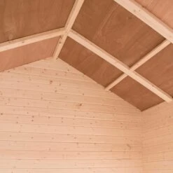 Shire Belvoir 10x10 Ft Apex Tongue & Groove Wooden Cabin With Felt Tile Roof - Assembly Service Included -Gardens and Outdoor shire belvoir 10x10 ft apex tongue groove wooden cabin with felt tile roof assembly service included5019804111237 36c