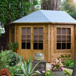 Shire Belvoir 10x10 Glass Apex Tongue & Groove Wooden Cabin - Base Not Included 18 Shire Belvoir 10x10 Glass Apex Tongue & Groove Wooden Cabin - Base Not Included -Gardens and Outdoor shire belvoir 10x10 glass apex tongue groove wooden cabin base not included5019804252398 05i bq