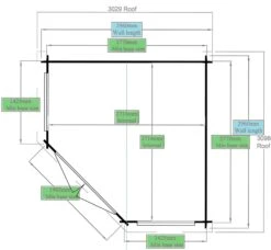 Shire Belvoir 10x10 Toughened Glass Apex Tongue & Groove Wooden Cabin - Base Not Included 21 Shire Belvoir 10x10 Toughened Glass Apex Tongue & Groove Wooden Cabin - Base Not Included -Gardens and Outdoor shire belvoir 10x10 toughened glass apex tongue groove wooden cabin base not included5019804252336 03t