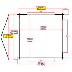 Shire Bere 11x11 Apex Tongue & Groove Wooden Cabin - Base Not Included 9 Shire Bere 11x11 Apex Tongue & Groove Wooden Cabin - Base Not Included -Gardens and Outdoor shire bere 11x11 apex tongue groove wooden cabin base not included5019804112548 02t
