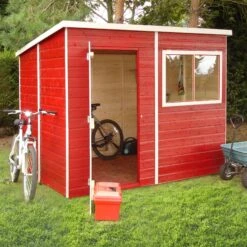 Shire Caldey 8x6 Ft Pent Shiplap Wooden Shed With Floor (Base Included) - Assembly Service Included -Gardens and Outdoor shire caldey 8x6 ft pent shiplap wooden shed with floor base included assembly service included5019804668427 03i bq