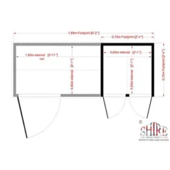Shire Country Hutch & Run, (H)1.34m (W)0.72m (D)0.72m -Gardens and Outdoor shire country hutch run h 1 34m w 0 72m d 0 72m5019804111930 02t