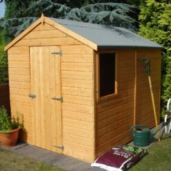 Shire Durham 8x6 Ft Apex Shiplap Wooden Shed With Floor (Base Included) - Assembly Service Included 13 Shire Durham 8x6 Ft Apex Shiplap Wooden Shed With Floor (Base Included) - Assembly Service Included -Gardens and Outdoor shire durham 8x6 ft apex shiplap wooden shed with floor base included assembly service included5019804861552 06bq