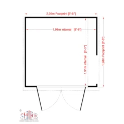 Shire Dutch 7x7 Ft Dutch Apex Shiplap Wooden Shed With Floor - Assembly Service Included -Gardens and Outdoor shire dutch 7x7 ft dutch apex shiplap wooden shed with floor assembly service included5019804112272 01t