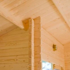 Shire Elveden 26x14 Glass Apex Tongue & Groove Wooden Cabin - Base Not Included -Gardens and Outdoor shire elveden 26x14 glass apex tongue groove wooden cabin base not included5019804111534 05i bq