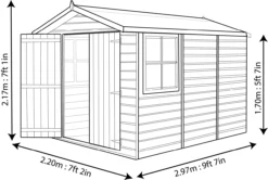 Shire Guernsey 7x10 Ft Apex Shiplap Wooden Shed With Floor 16 Shire Guernsey 7x10 Ft Apex Shiplap Wooden Shed With Floor -Gardens and Outdoor shire guernsey 7x10 ft apex shiplap wooden shed with floor5397007006346 18bq