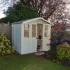 Shire Haddon 7x5 Glass Apex Shiplap Wooden Summer House - Base Not Included -Gardens and Outdoor shire haddon 7x5 glass apex shiplap wooden summer house base not included5019804118816 02i bq