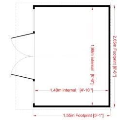 Shire Haddon 7x5 Glass Apex Shiplap Wooden Summer House - Base Not Included 9 Shire Haddon 7x5 Glass Apex Shiplap Wooden Summer House - Base Not Included -Gardens and Outdoor shire haddon 7x5 glass apex shiplap wooden summer house base not included5019804118816 02t bq