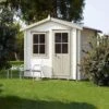 Shire Hartley 8x6 Glass Apex Tongue & Groove Wooden Cabin - Base Not Included -Gardens and Outdoor shire hartley 8x6 glass apex tongue groove wooden cabin base not included5397007006407 01i bq