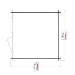 Shire Hartley 8x8 Apex Tongue & Groove Wooden Cabin - Assembly Service Included 20 Shire Hartley 8x8 Apex Tongue & Groove Wooden Cabin - Assembly Service Included -Gardens and Outdoor shire hartley 8x8 apex tongue groove wooden cabin assembly service included5019804198818 02t