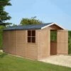 Shire Jersey 13x7 Ft Apex Shiplap Wooden Shed With Floor - Assembly Service Included -Gardens and Outdoor shire jersey 13x7 ft apex shiplap wooden shed with floor assembly service included5019804118809 04bq