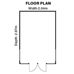 Shire Kensington 10x7 Glass Apex Shiplap Wooden Summer House - Base Not Included -Gardens and Outdoor shire kensington 10x7 glass apex shiplap wooden summer house base not included5019804198078 02t
