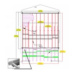 Shire Kinver 14x14 Apex Tongue & Groove Wooden Cabin - Base Not Included -Gardens and Outdoor shire kinver 14x14 apex tongue groove wooden cabin base not included5019804111428 02t