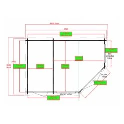 Shire Leygrove 14x10 Toughened Glass Apex Tongue & Groove Wooden Cabin 12 Shire Leygrove 14x10 Toughened Glass Apex Tongue & Groove Wooden Cabin -Gardens and Outdoor shire leygrove 14x10 toughened glass apex tongue groove wooden cabin5019804111244 02t