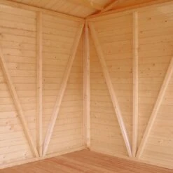 Shire Mammoth 15x10 Glass Apex Wooden Workshop - Base Not Included -Gardens and Outdoor shire mammoth 15x10 glass apex wooden workshop base not included5019804153138 38c