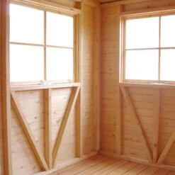 Shire Mammoth 18x12 Apex Wooden Workshop - Assembly Service Included -Gardens and Outdoor shire mammoth 18x12 apex wooden workshop assembly service included5019804183180 36c