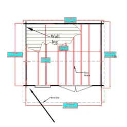 Shire Marlborough 10x12 Glass Apex Tongue & Groove Wooden Cabin - Base Not Included -Gardens and Outdoor shire marlborough 10x12 glass apex tongue groove wooden cabin base not included5019804112395 02t